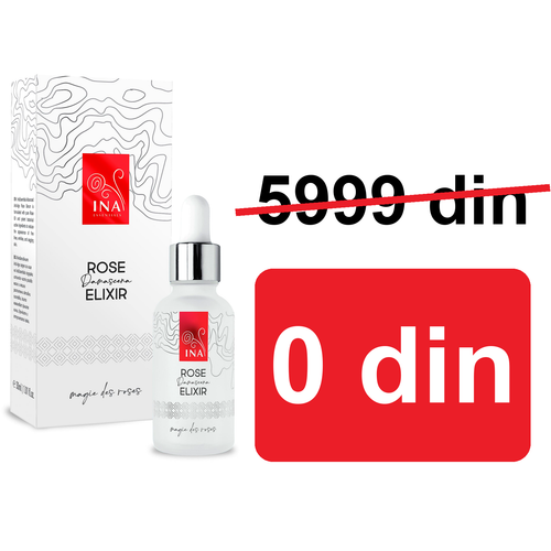 + Poklon Intenzivni anti-age serum za lice sa organskim uljem ruže – Rose Elixir