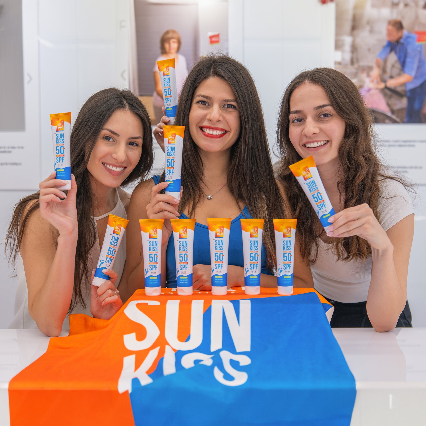 Prirodna Krema za Sunčanje za Lice i Telo SPF 50+ sa Organskom Belom Jelom