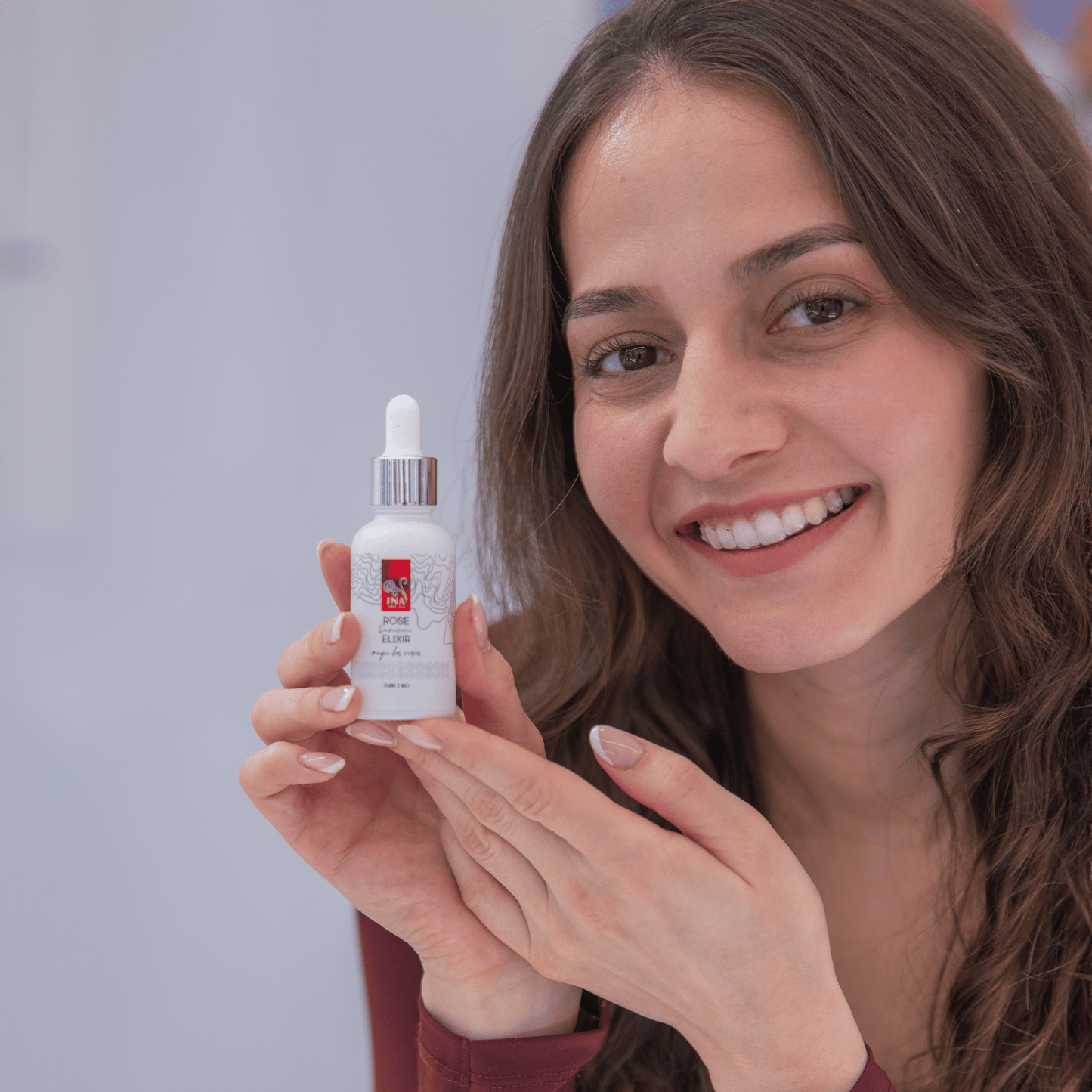 Intenzivni anti-age serum za lice sa organskim uljem ruže – Rose Elixir