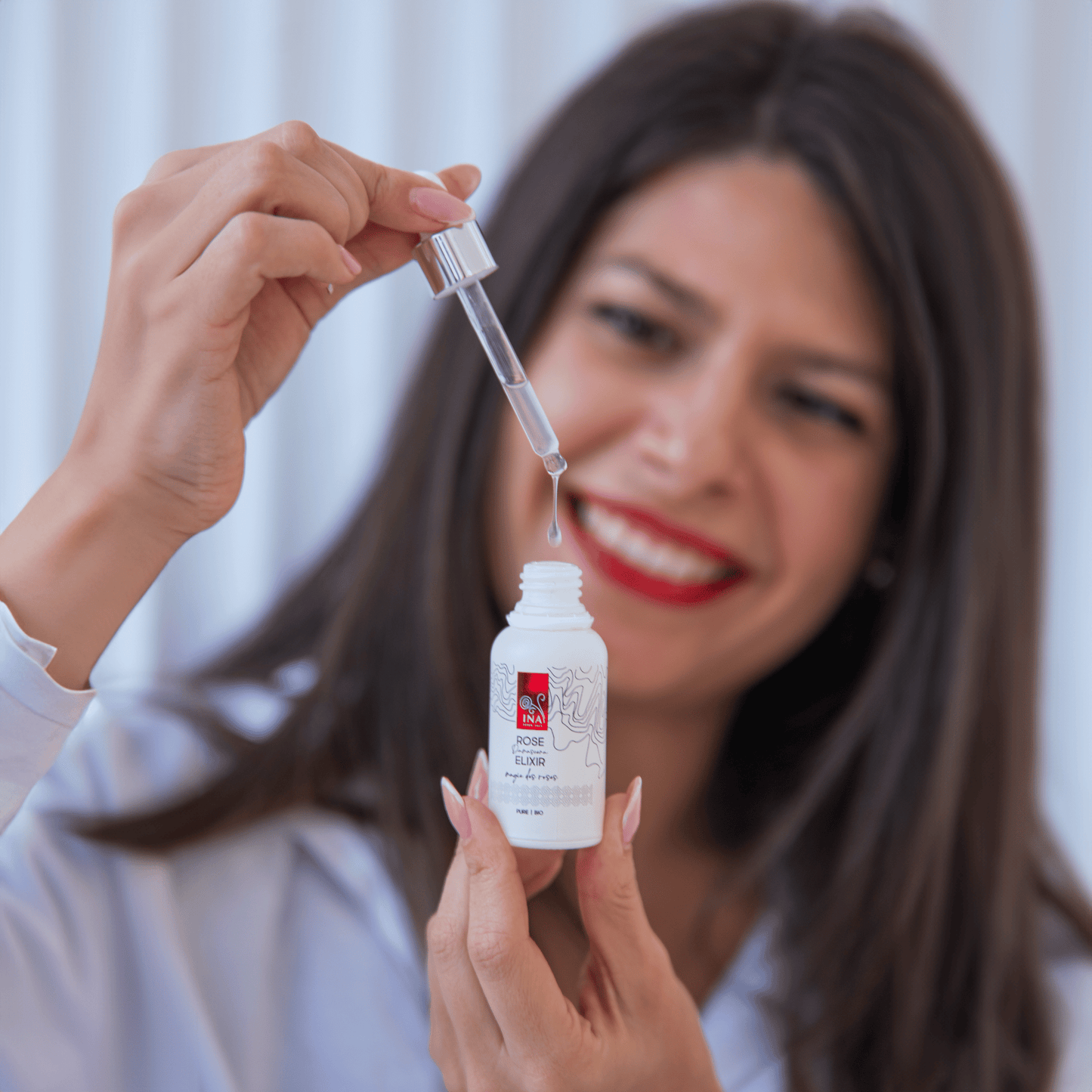Intenzivni anti-age serum za lice sa organskim uljem ruže – Rose Elixir