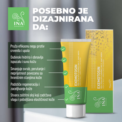 Kupite 2 Kreme za Psorijazu, Ekcem i Iritiranu Kožu i Dobijate 1 Organsku Vodicu od Kamilice Besplatno