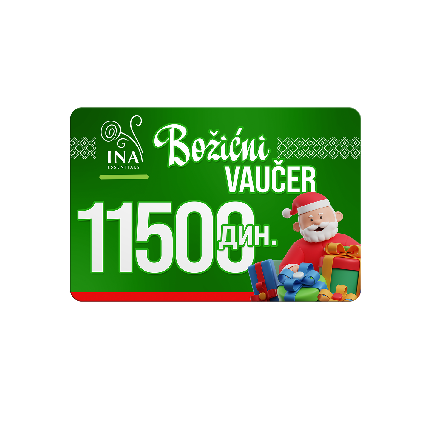 Kupi božićni vaučer u vrednosti od 11500 RDS, plati 8000 RSD – Digitalni vaučer