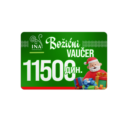 Kupi božićni vaučer u vrednosti od 11500 RDS, plati 8000 RSD – Digitalni vaučer