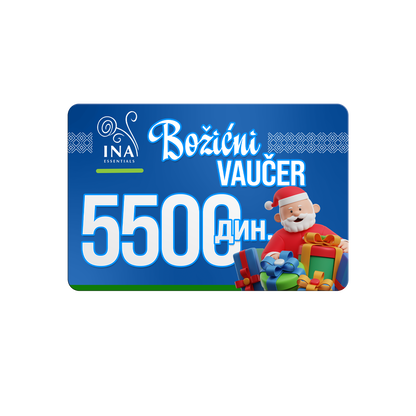 Kupi božićni vaučer u vrednosti od 5500 RSD, plati 4500 RSD – Digitalni vaučer