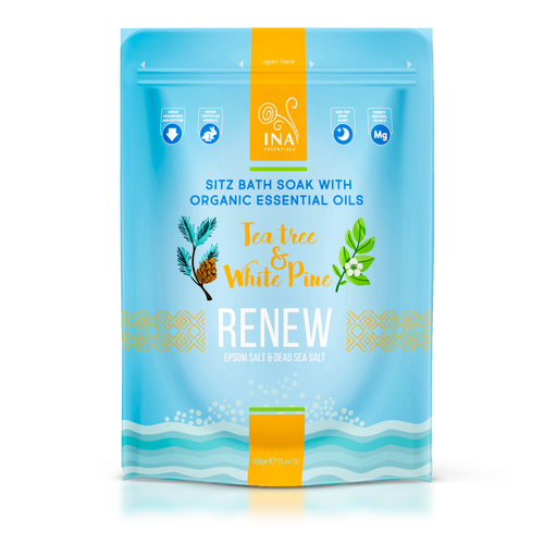 Renew - Soli za kupanje sa Čajevcem i Belim Borom za umorne noge i Gljivice